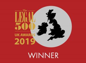 Legal 500 UK Awards 2019