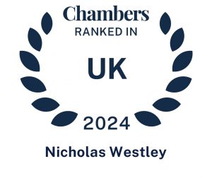 Chambers UK 2024 - Nicholas Westley
