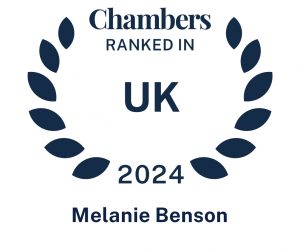 Chambers UK 2024- Melanie Benson