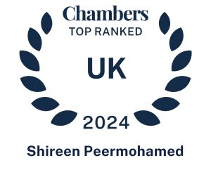 Chambers UK 2024 - Shireen Peermohamed